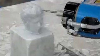 3D сканирование и резка на 5-осевом станке  ЧПУ