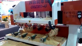 Гравировальный станок Superstar CXSZ3013-4D, обработка цилиндрического материала