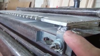 Приспособление (шаблон) для изготовления ящичного соединения "ласточкин хвост".