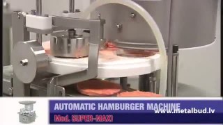 HAMBURGER FORMER "SUPER-MAXI"