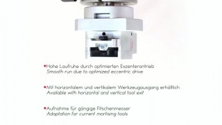 ЧПУ угловая головка для прорези отверстий под полотно петли