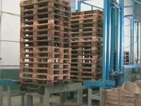 Автоматическая линия починки и переработки паллетов Macdel