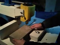 Долбёжный станок для изготовления декоративного кирпича
