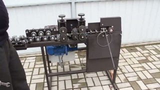 Правильно-отрезной станок с функцией изготовления колец