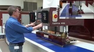 TARPA PRO - станок для сварки баннера, тента, ПВХ тканей, надувных конструкуций с подвижной платформой