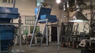 Скиповый подъемник для производства газобетона компании «АлтайСтройМаш»