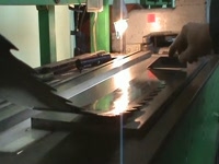 Заточка ленточных пил. Неплосткостность полотна