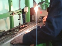 Пила ленточная. Вальцовка создание нормированного напряженного состояния полотна пилы