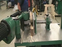 Столярный леточнопильный станок тяжелой серии HB 6300I + автоподатчик FSB 19