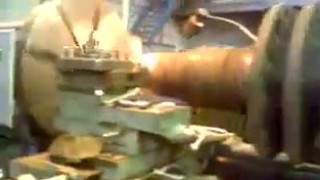 Токарная обработка детали.