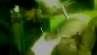 Обработка заготовки на токарном станке.