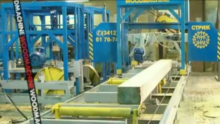 Ленточная горизонтальная пилорама "Стриж" - ВудМаш