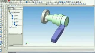 3D токарная обработка в Компасе. 3D turning