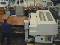 Станок для поперечного склеивания шпона DMF