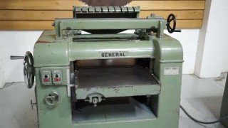 RARE GENERAL 430 24" PLANER WITH KNIFE GRINDER
