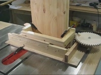 Самодельное приспособление для нарезания мебельного шипа