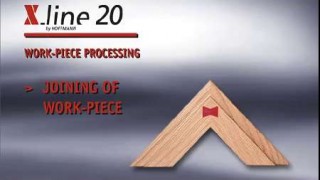 Шпоно-пазовый фрезерный станок (вертикальное фрезерование) X-Line 20 HOFFMANN (Германия)