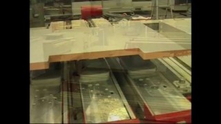 Кромкооблицовочный центр BIMA 400 V с внутренними углами на 90 град