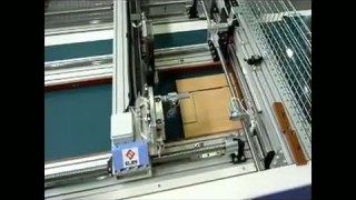 Проходной  пресс для рамочных фасадов ELME SPA90°