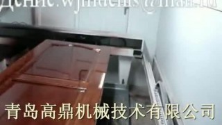 Двусторонний покрасочный станок для дверейSPD2500B