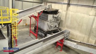 Промышленный шредер для ТБО WEIMA PowerLine 3000. Измельчение ТБО.