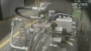 Брикетировочный пресс WEIMA HD 820. Прессование древесной пыли.