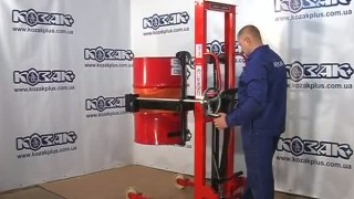 Ручной гидравлический штабелёр для бочек Noblelift NBF35