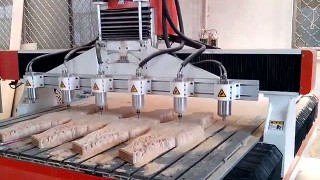 6 шпиндельный фрезерный станок для резьбы