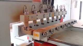 8 шиндельный фрезерный станок с чпу для балясин