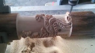 Фрезерно-гравировальный станок с поворотной осью