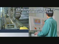 Печь для закалки автомобильного стекла LD-B