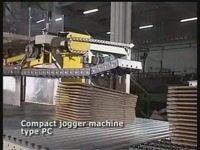 Автоматический станок для выравнивания и обвязки пачек PC