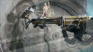 Станок для формовки труб AMOB MB в специсполнении для формовки геологических анкерных болтов