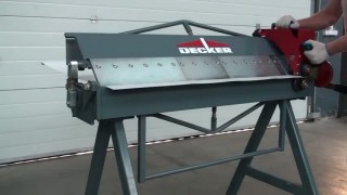 Ручной сегментный листогиб Decker S-1250