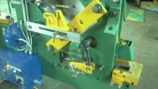 Мастерклас на пресс-ножницах нг5222 резка полосы, пробивка отверстий, резка уголка, прутка, пробивка пазов прямоугольной