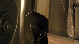 Фрезерование крестового ножа волчка на станке FSM-CNC