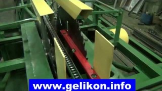 станок брусующий для лафета с кантователем бревна слд-2п-1000к