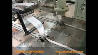 TEKNİKELLER TEKLİ SARIM MAKİNASI - Оборудование для обёртки в один кубик (подушка)