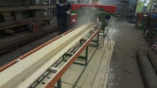 Брусовальный (брусующий) станок для переработки тонкомера «БРУС-600».