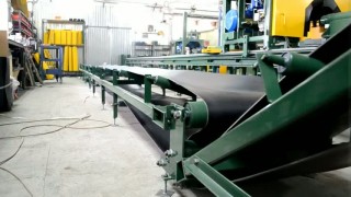 Транспортер ленточный для удаления стружки и опила ТОЛ-1 Пилтех. Простое решение к оцилиндровочным станкам PILTEH