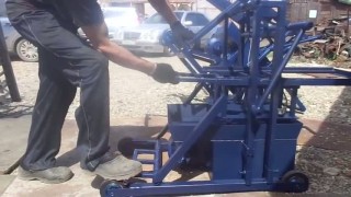 Станок для производства блоков ВСШ