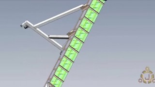 Винтовой конвейер на 2 шнека, пищевой (ВКП-2)