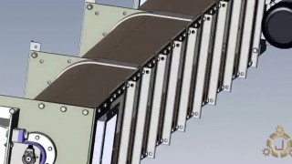 Шнековый транспортер для бентонита