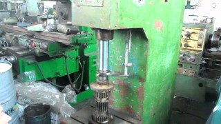 работа пресса П6320 до окраски