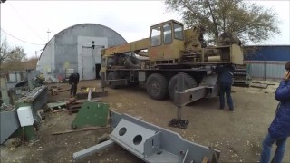 Выгрузка станка 3Г71