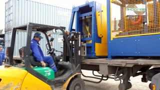 Отгрузка станка Arctant 652 CLS в контейнер