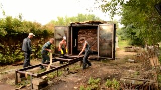 Оборудование, установки и технологии для производства термомодифицированной древесины. Мобильные сушильные камеры.