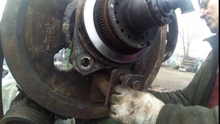 НА3121 ножницы гильотинные - пневмомуфта