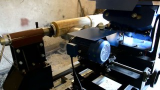 Оцилиндровочный станок Медведь Ц-350 с корончатым чашкорезом