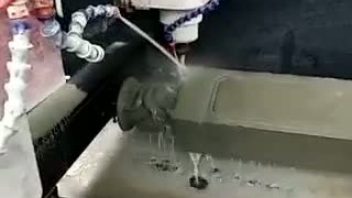 фрезерный станок для обработки камня, балясины из камня